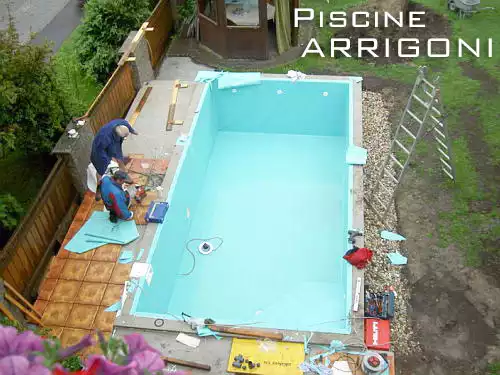 Rivestimento membrana in PVC  eseguito