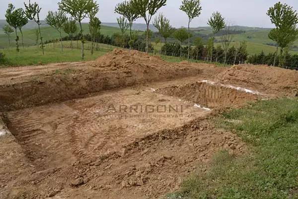 Scavo piscina terminato - foto 3