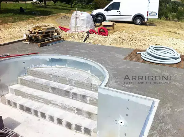 Grezzo marciapiede perimetrale  – Foto 25