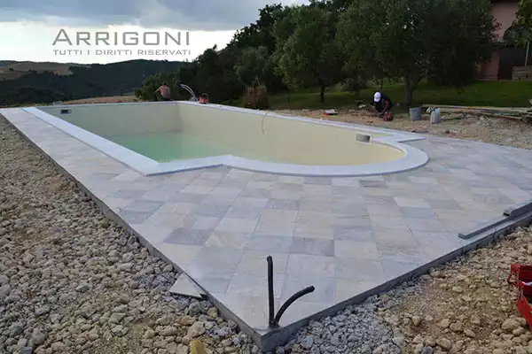 >Maiolicatura spiaggia piscina