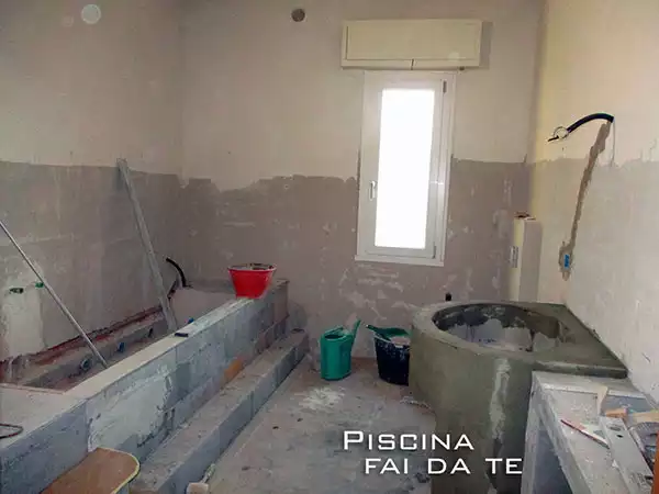 Grezzo bagno costruzione vasca idromassaggio