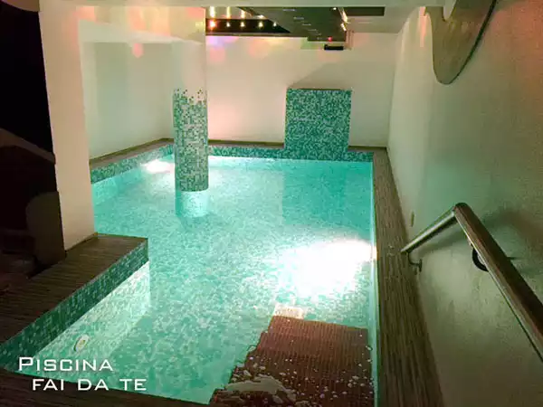 Vasca SPA con luci led