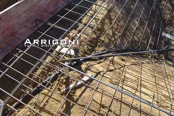 Tubo di collegamento con presa di fondo