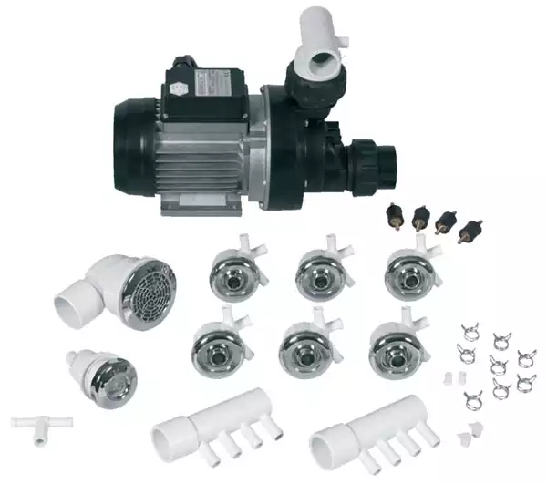 Kit idromassaggio a 6 bocchette