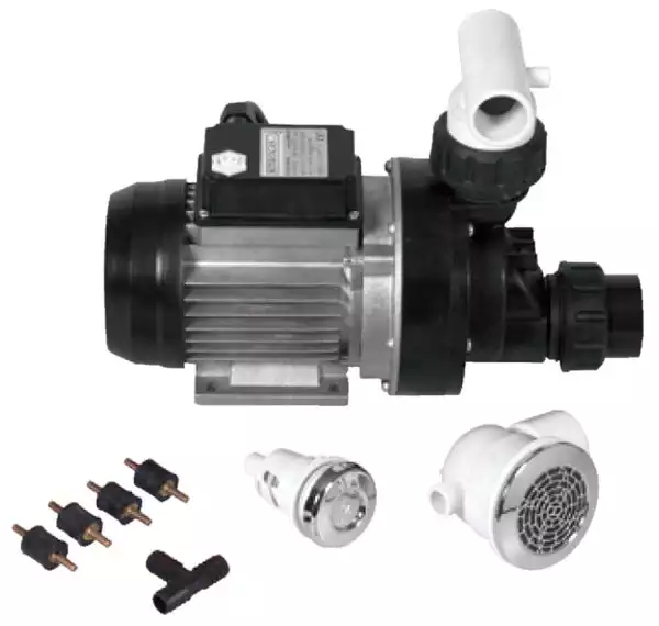 Kit idromassaggo pneumatico a 8 bocchette