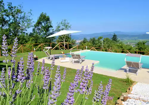 Piscina infinity realizzata con il Fai Da Te